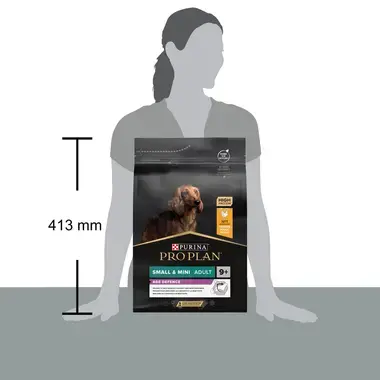 PURINA® PRO PLAN® Small & Mini Adult Dog 9+ Age Defence, kuře