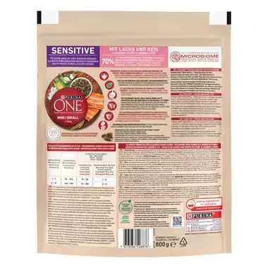 PURINA ONE MINI Sensitive Dog Losos