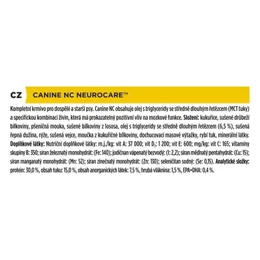 PURINA® PRO PLAN® Canine NC Neurocare