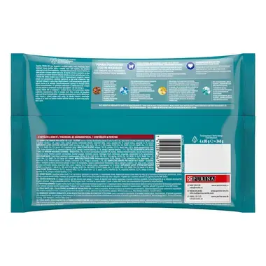 PURINA ONE Multipack SENIOR 7+ minifiletky s hovězím a mrkví ve šťávě