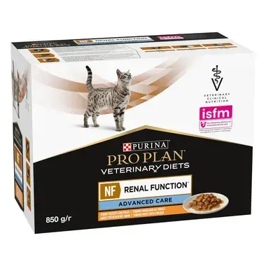 PURINA® PRO PLAN® VETERINARY DIETS Feline NF St/Ox Renal Function Advanced Care - kapsička pro kočky s kuřetem