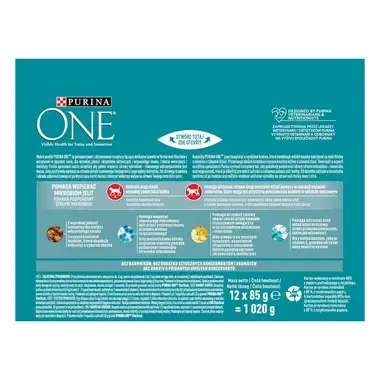 PURINA ONE Multipack STERILCAT minifiletky s hovězím a mrkví