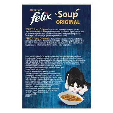 FELIX Soup 6x48g polévky s treskou, tuňákem a platýsem
