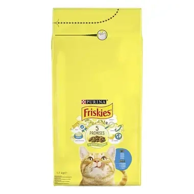 FRISKIES s lososem a přidanou zeleninou