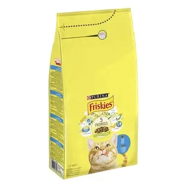 FRISKIES s lososem a přidanou zeleninou