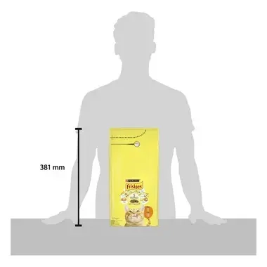 FRISKIES s masem, kuřetem a přidanou zeleninou