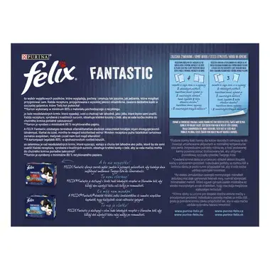 Felix Fantastic multipack výběr se zeleninou v želé 12x85 g