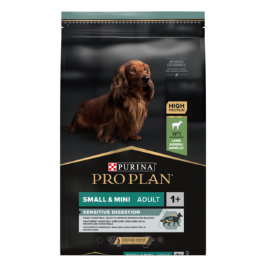 PURINA® PRO PLAN® Small & Mini Adult Dog Sensitive Digestion, jehněčí