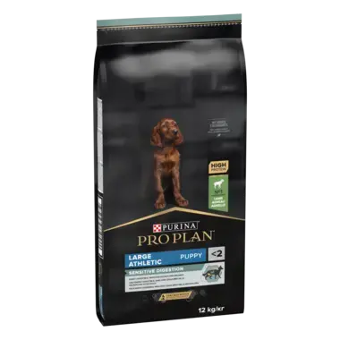 PURINA® PRO PLAN® Large Puppy Athletic Sensitive Digestion, granule pro psy s jehněčím