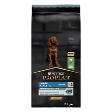 PURINA® PRO PLAN® Large Puppy Athletic Sensitive Digestion, granule pro psy s jehněčím
