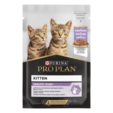 PRO PLAN KITTEN HEALTHY START krůta ve šťávě