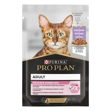PRO PLAN CAT DELICATE Krůta kapsička