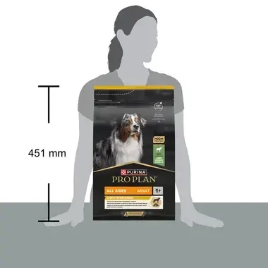 PURINA® PRO PLAN® All Sizes Adult Light Sterilised, granule pro psy s jehněčím