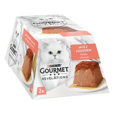 GOURMET Revelations jemná paštika s lososem a omáčkou