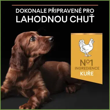 PURINA® PRO PLAN® Small & Mini Puppy HEALTHY START® s vysokým obsahem kuřete