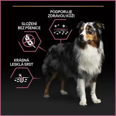 PURINA® PRO PLAN® Medium & Large Adult 7+ Sensitive Skin, losos