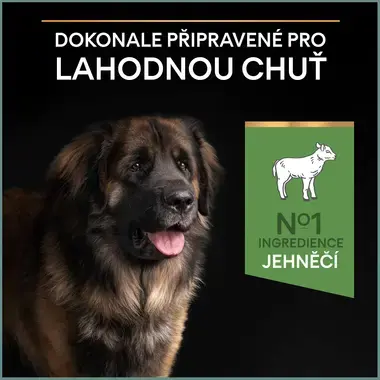 PURINA® PRO PLAN® Large Adult Robust Dog Sensitive Digestion, jehněčí