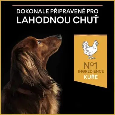 PURINA® PRO PLAN® Small & Mini Adult Light / Sterilised, granule pro psy s kuřetem