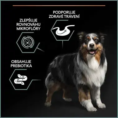 PURINA® PRO PLAN® Medium Adult SENSITIVE DIGESTION, s vysokým obsahem jehněčího