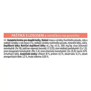 GOURMET Revelations jemná paštika s lososem a omáčkou