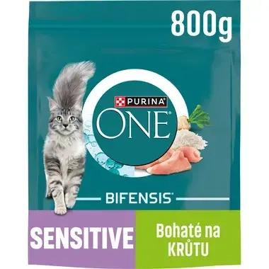 PURINA ONE BIFENSIS Sensitive s krůtou a rýží