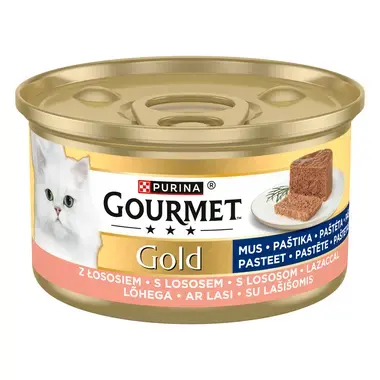 GOURMET Gold paštika s lososem