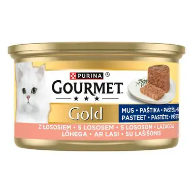 GOURMET Gold paštika s lososem