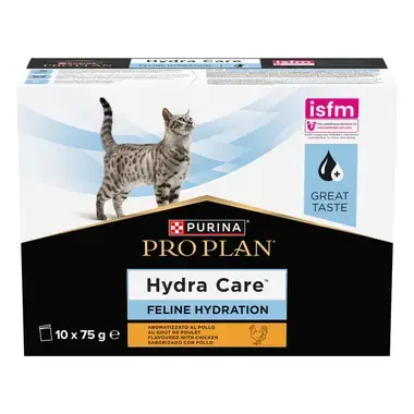 PURINA® PRO PLAN® HYDRA CARE hydratační doplněk pro kočky, s příchutí kuřete
