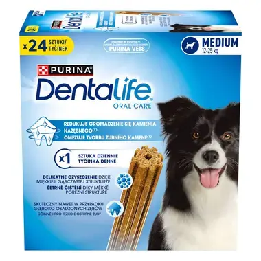 DENTALIFE dog MEDIUM Multipack 24 tyčinek