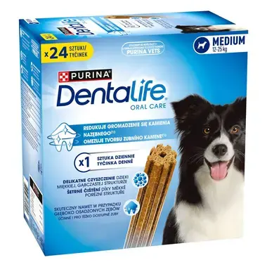 DENTALIFE dog MEDIUM Multipack 24 tyčinek