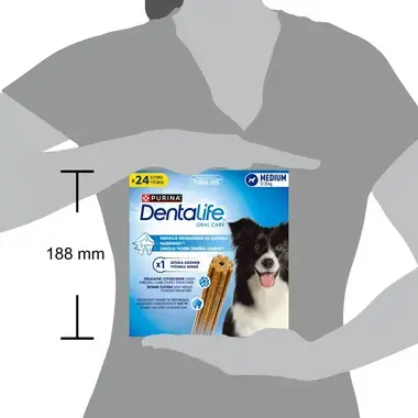 DENTALIFE dog MEDIUM Multipack 24 tyčinek