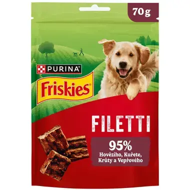 FRISKIES Filetti s hovězím