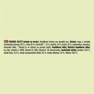 FRISKIES Filetti s hovězím