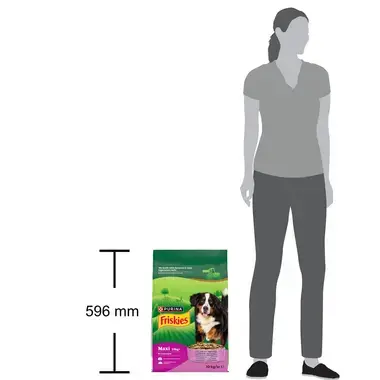 Friskies Maxi granule pro psy hovězí