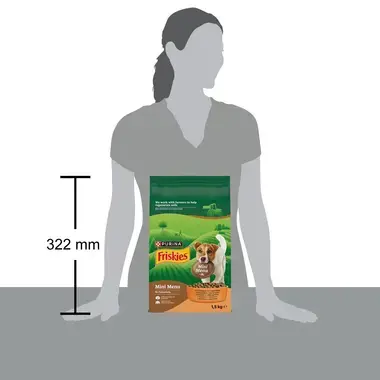 Friskies Mini Menu granule pro psy kuře