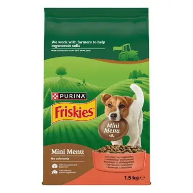Friskies Mini Menu granule pro psy hovězí