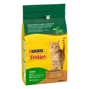 Friskies Indoor granule pro kočky kuře, krůta