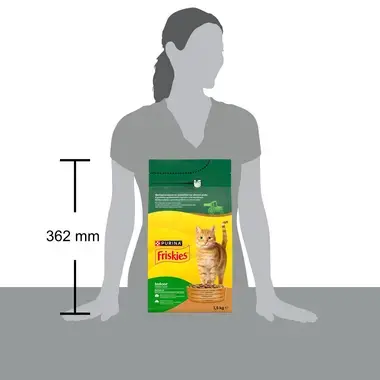 Friskies Indoor granule pro kočky kuře, krůta