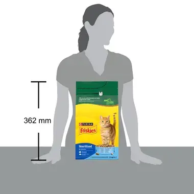 Friskies Sterilised granule pro kočky losos