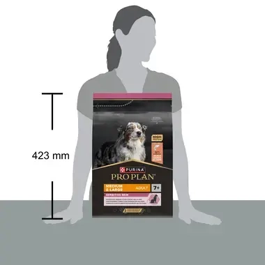 PURINA® PRO PLAN® Medium & Large Adult 7+ Sensitive Skin, losos