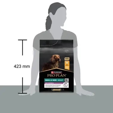 PURINA® PRO PLAN® Small & Mini Adult Dog  9+ Age Defence, kuře
