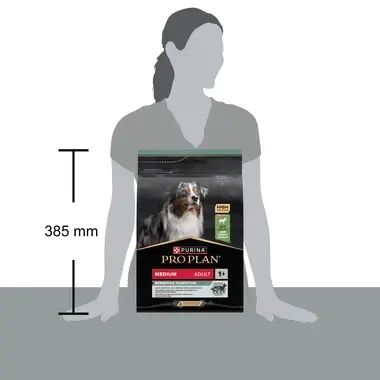 ​PURINA® PRO PLAN® Medium Adult Sensitive Digestion pro citlivé zažívání, s vysokým obsahem jehněčího