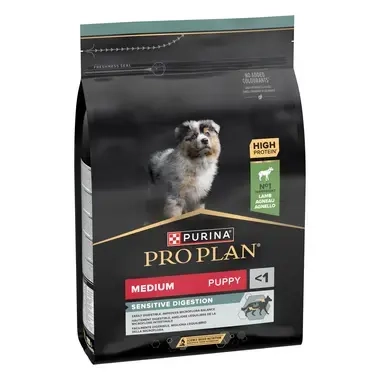 PURINA® PRO PLAN® Medium Puppy Sensitive Digestion, jehněčí