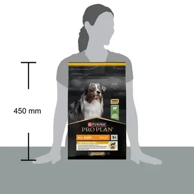 PURINA® PRO PLAN® All Sizes Adult Light Sterilised, granule pro psy s jehněčím