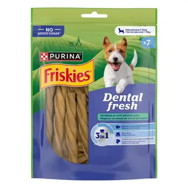 Friskies Dental Fresh pamlsky pro psy 3v1 S