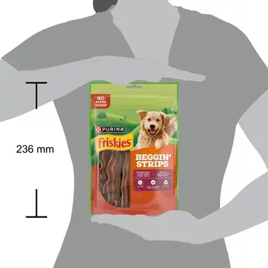 Friskies Beggin Strips pamlsky pro psy slanina