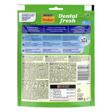 Friskies Dental Fresh pamlsky pro psy 3v1 M