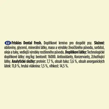 Friskies Dental Fresh pamlsky pro psy 3v1 M