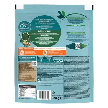 Purina ONE Dual Nature Sterilised granule pro kočky spirulina, hovězí