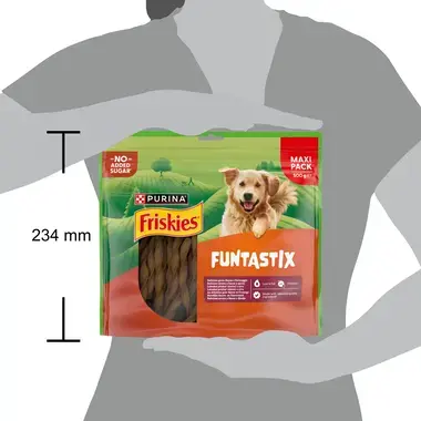 Friskies Funtastix pamlsky pro psy